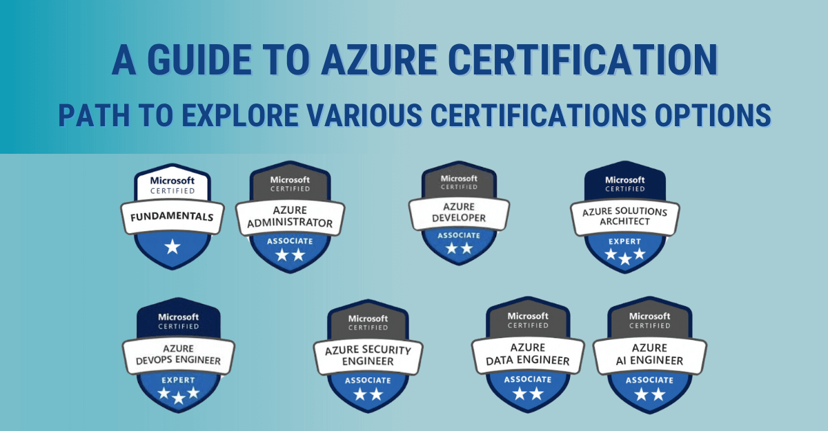 A Guide to Azure Certification Path to Explore Various Certification ...