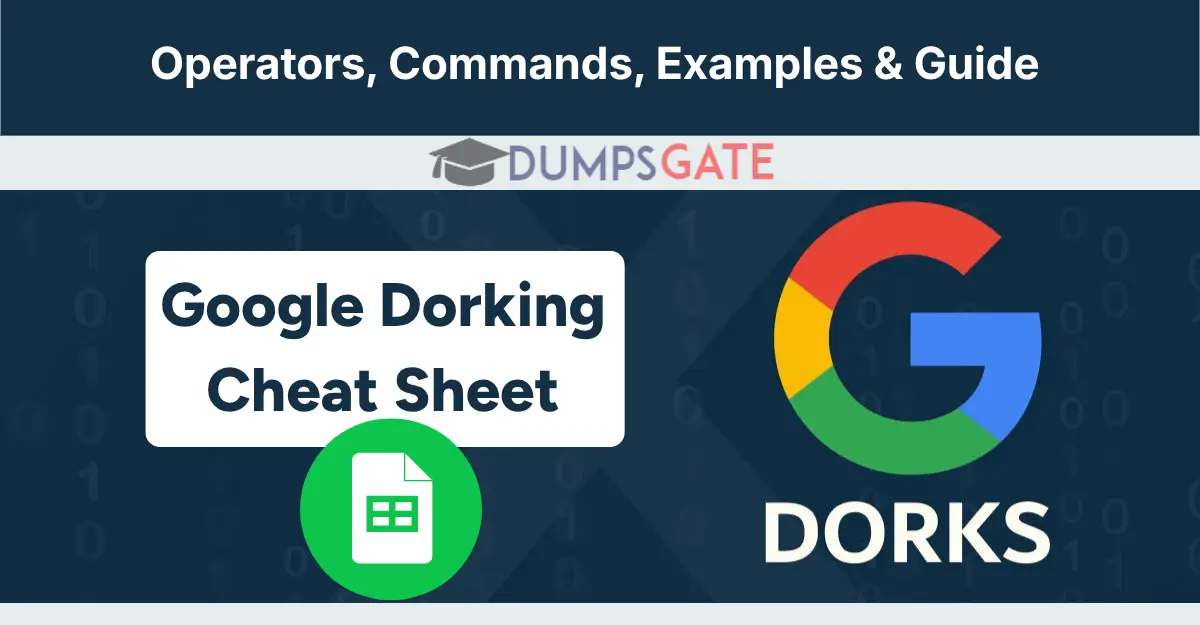 Google Dorking Cheat Sheet 2026: Operators, Commands, Examples & Guide