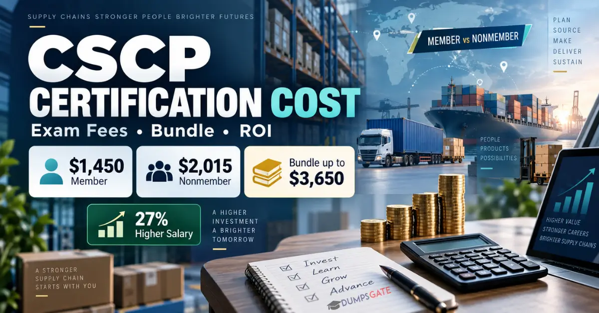 How Much Does the CSCP Certification Actually Cost in 2026?