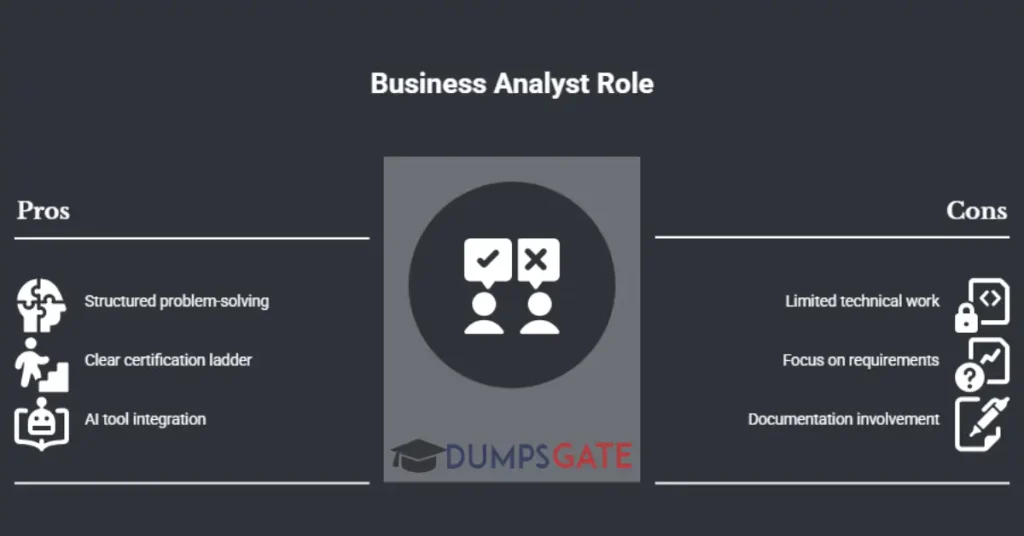 business analyst role pros and cons