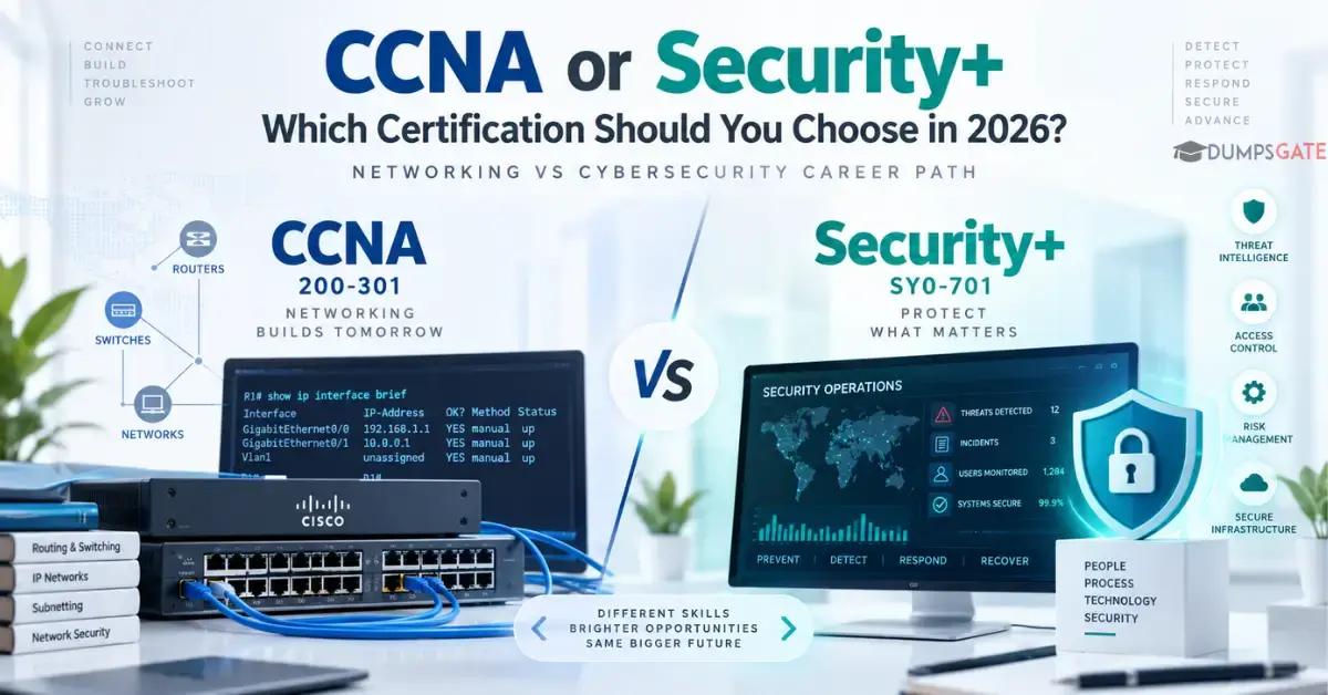 CCNA or Security+: Which Certification Should You Choose in 2026?