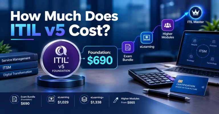 How Much Does ITIL v5 Certification Cost in 2026?